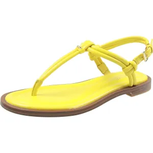 40T4ATFS1L Womens Strappy Leather Thong Sandals