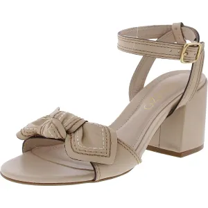 A1246300260002U Womens Bow Manmade Block Heels