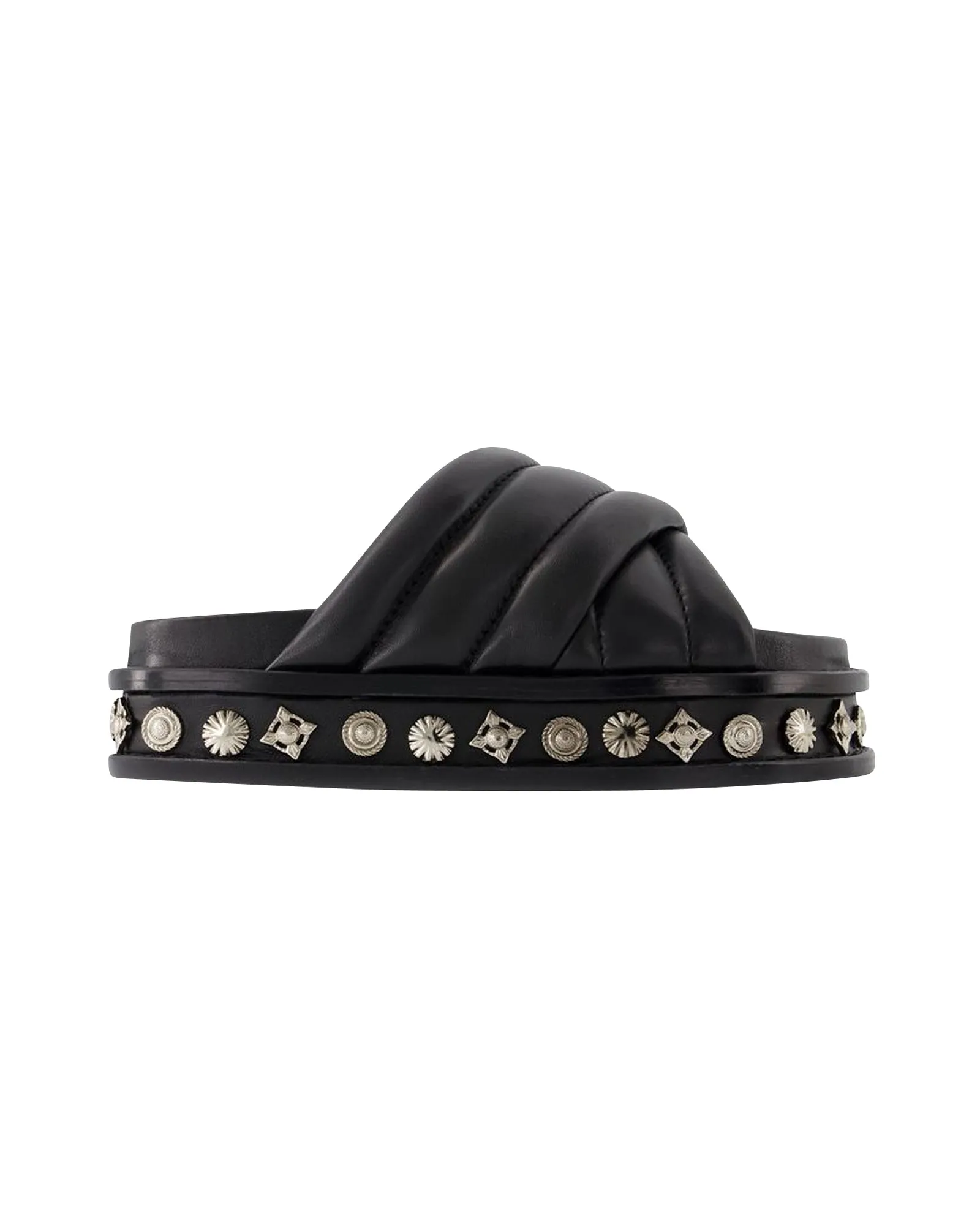 Aj1281 Sandals - Toga Pulla - Leather - Black