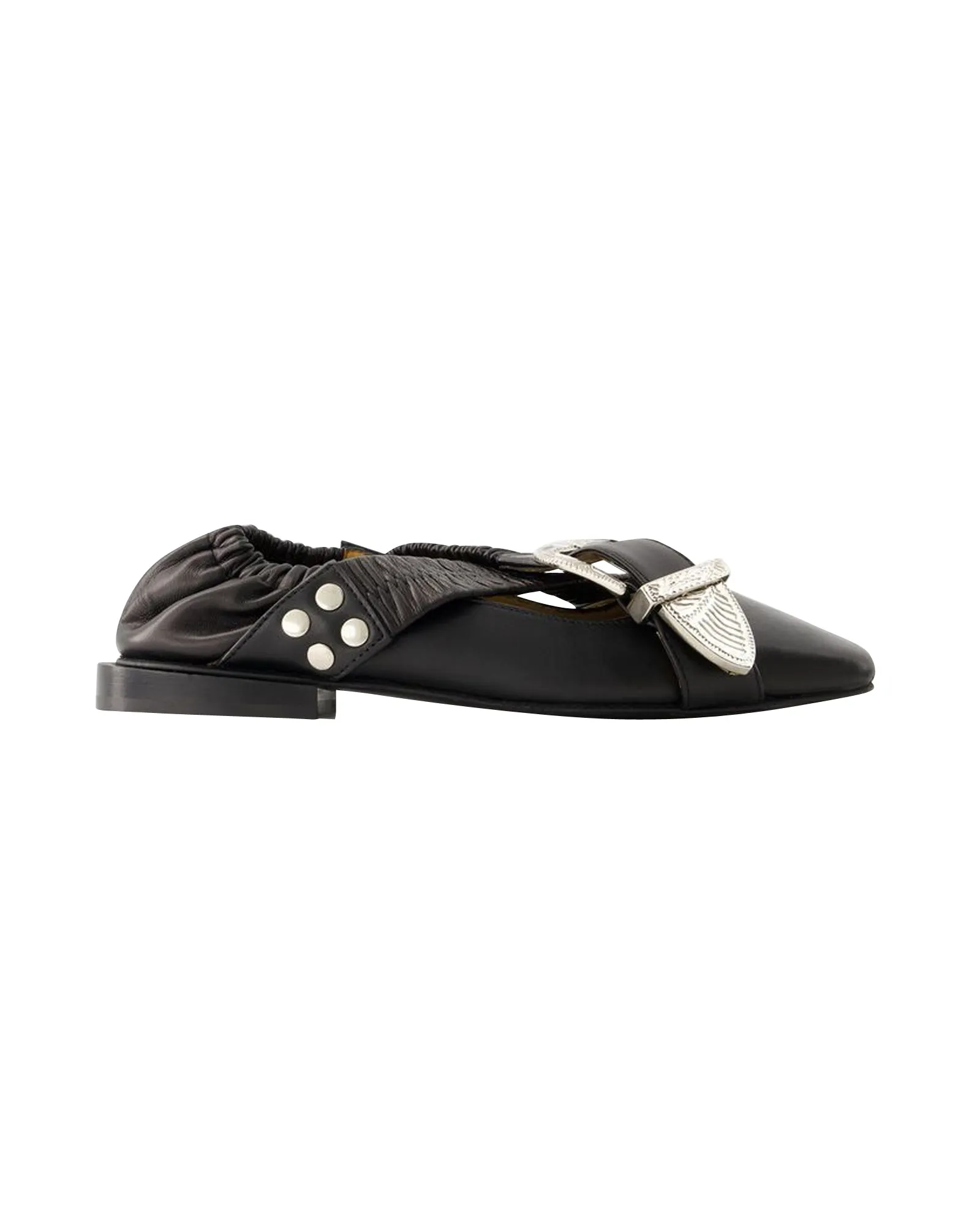 Aj928 Sandals - Toga Pulla - Leather - Black