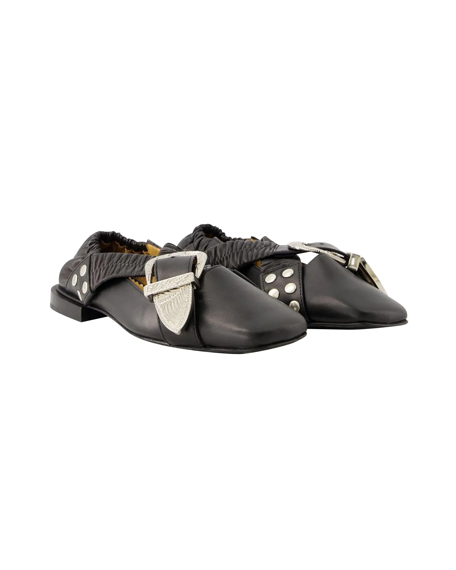 Aj928 Sandals - Toga Pulla - Leather - Black