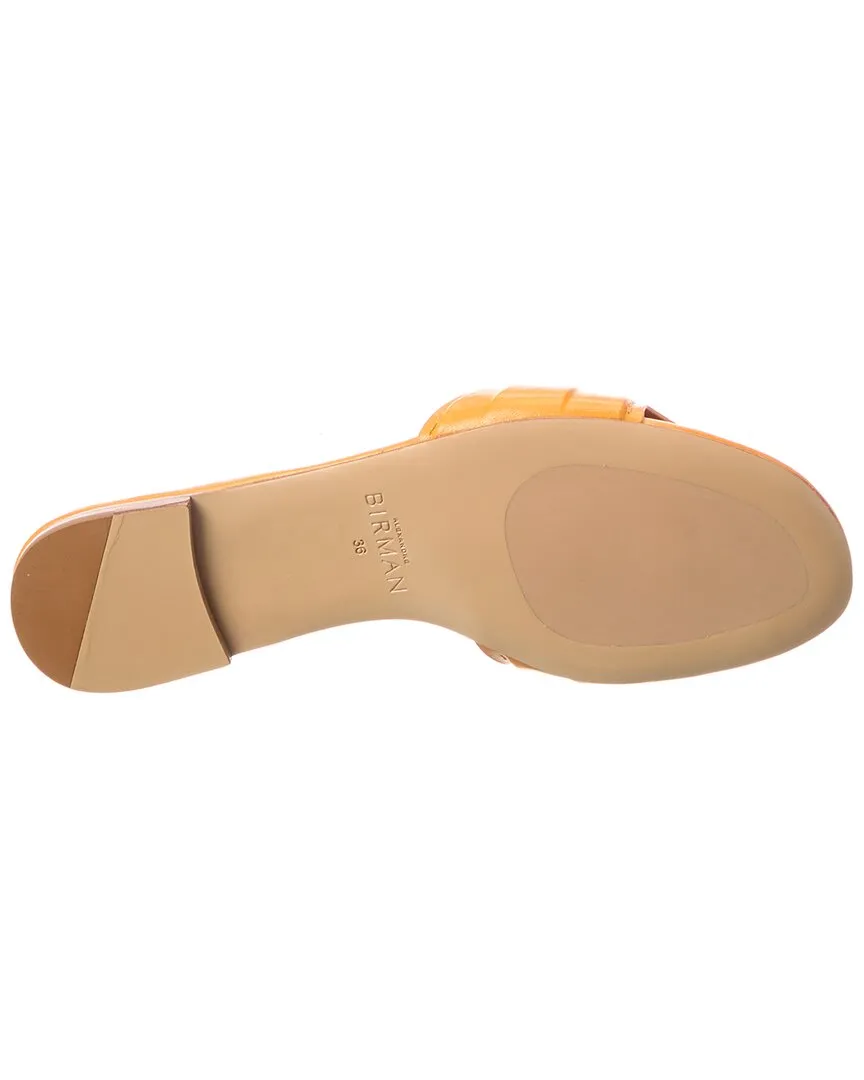 Alexandre Birman Padded Clarita Leather Slide