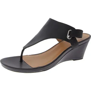 All Dres Womens Slingback Open Toe Wedge Sandals