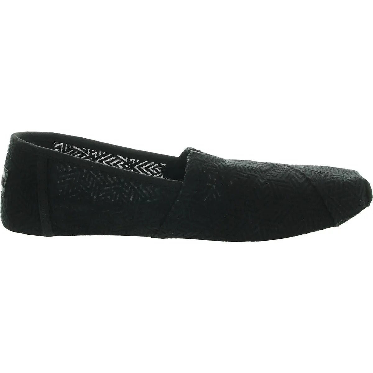 Alpargata Womens Embroidered Knit Slip-On Sneakers