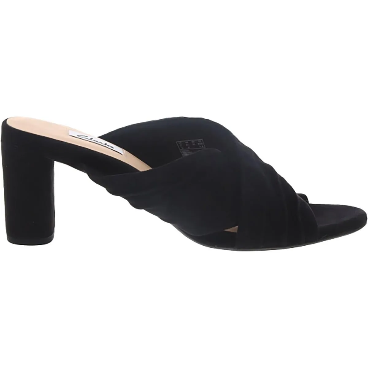 Amali Primrose Womens Criss-Cross Slide Sandals