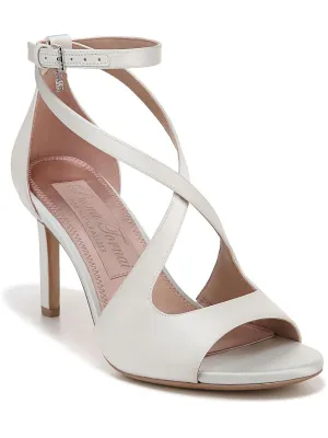 Amor 2 Womens Satin Ankle Strap Heels
