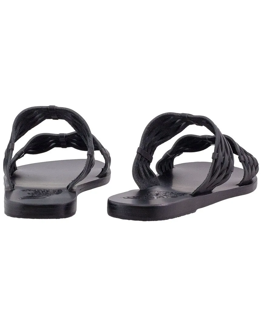 Ancient Greek Sandals Melia Woven Leather Sandal