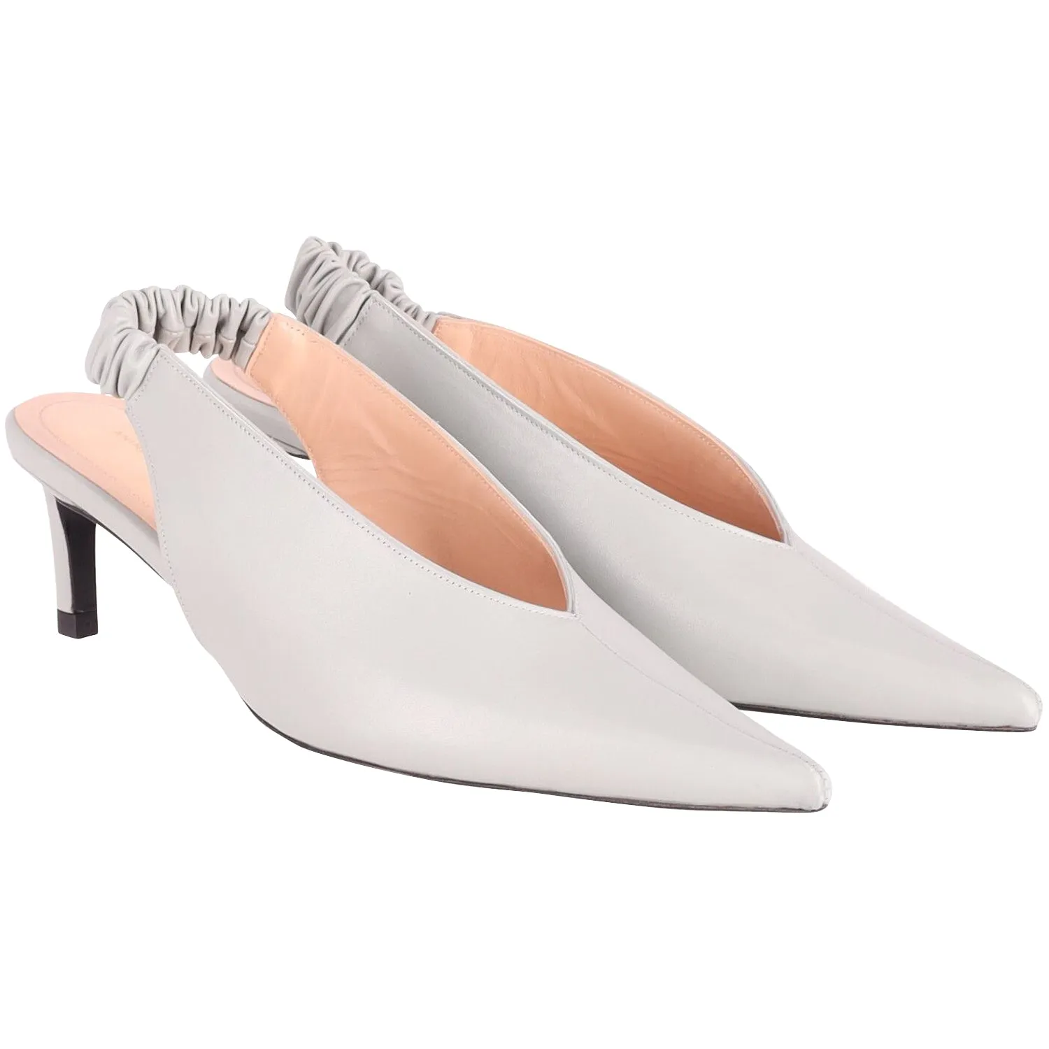Anine Bing Lyla Pumps in Blue Leather