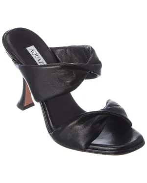 Aquazzura Twist 95 Leather Mule