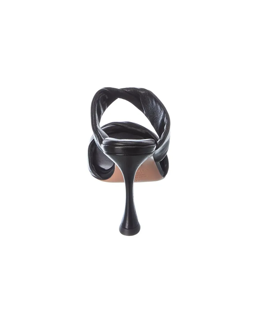 Aquazzura Twist 95 Leather Mule
