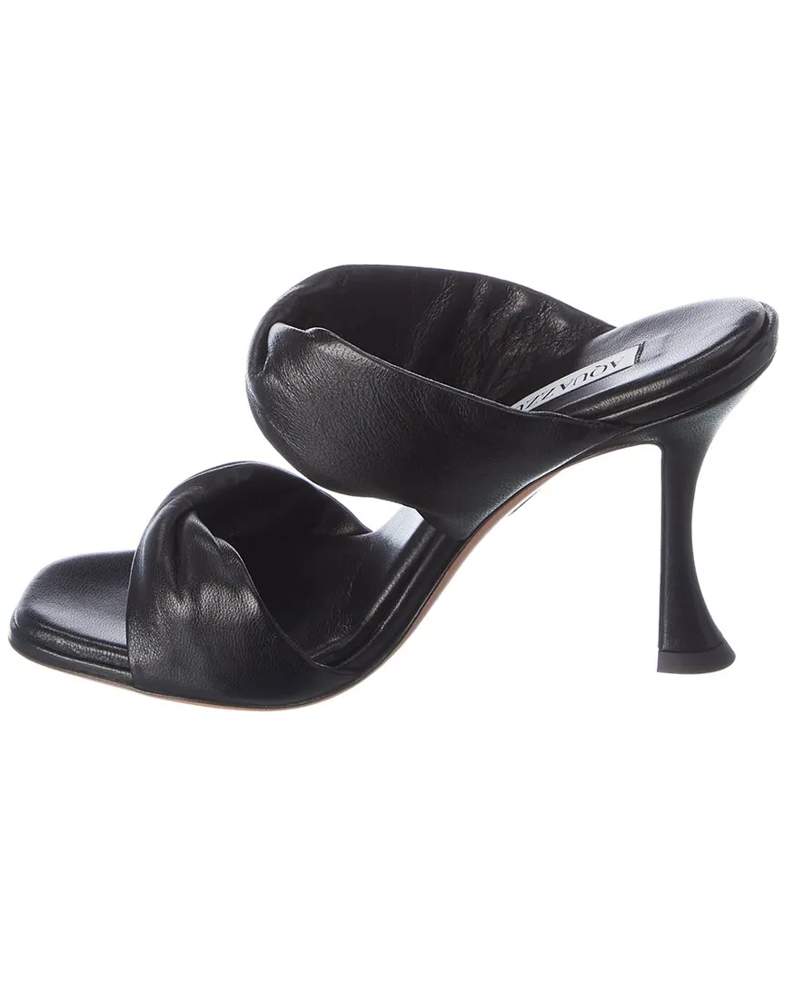 Aquazzura Twist 95 Leather Mule