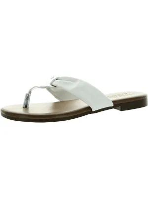 Aulina Womens Thong Flat Thong Sandals