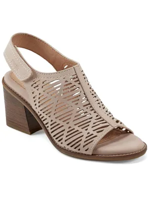 Aurara 3 Womens Faux Leather Slingback Sandals