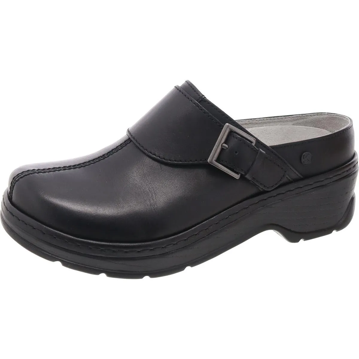 Austin Womens Embossed Leather Mules