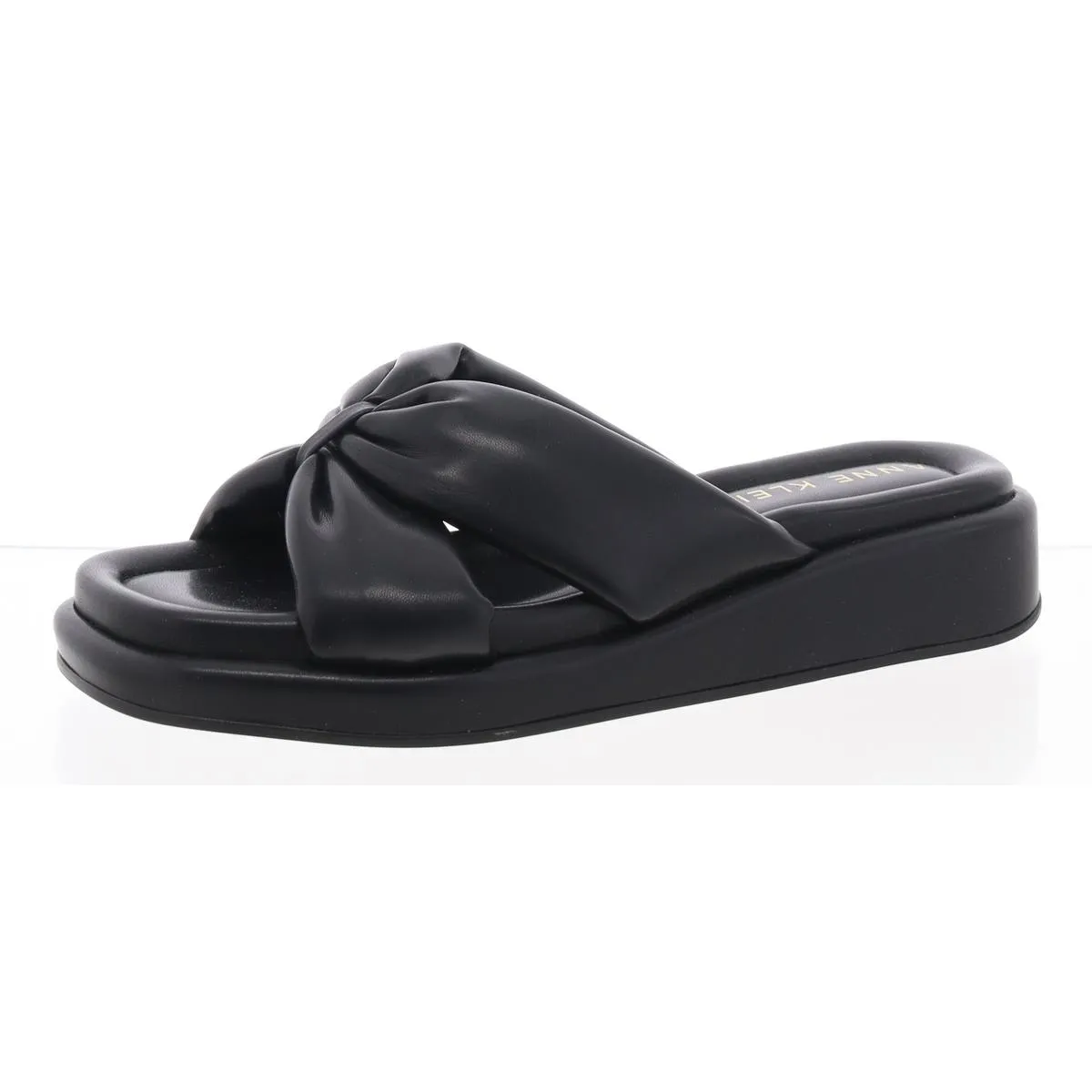 Avenue Womens Slip On Square Toe Slide Sandals