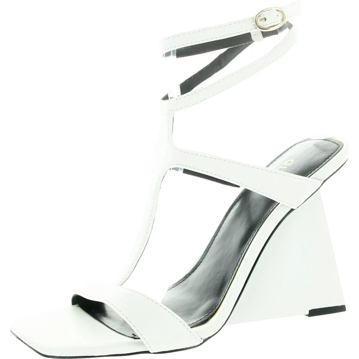 Bacio 3 Womens Buckle Wedge Sandals