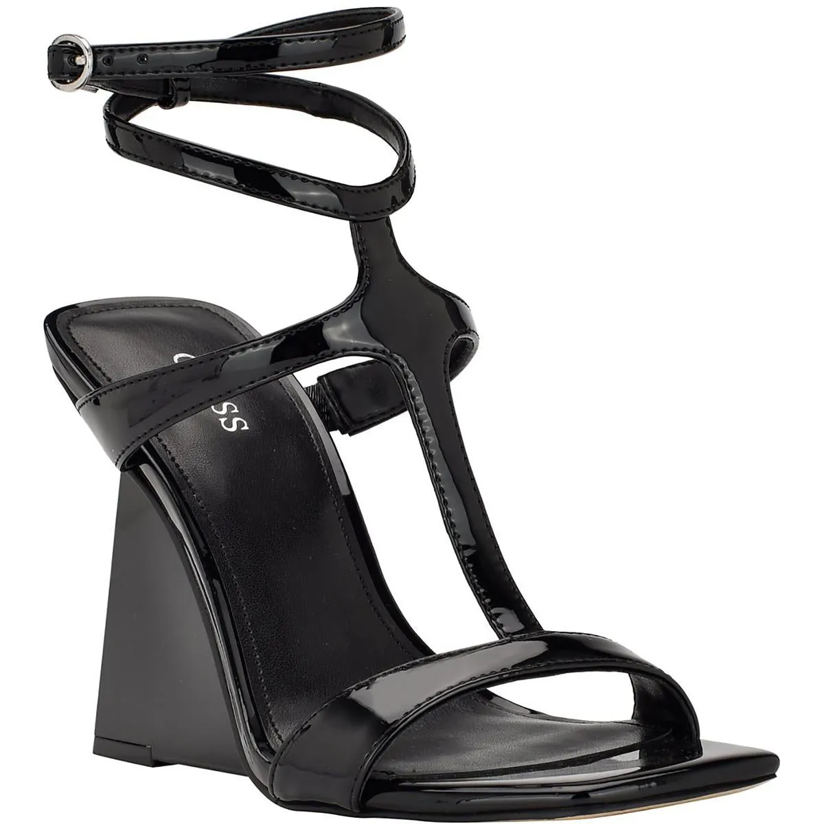 Bacio 3 Womens Buckle Wedge Sandals