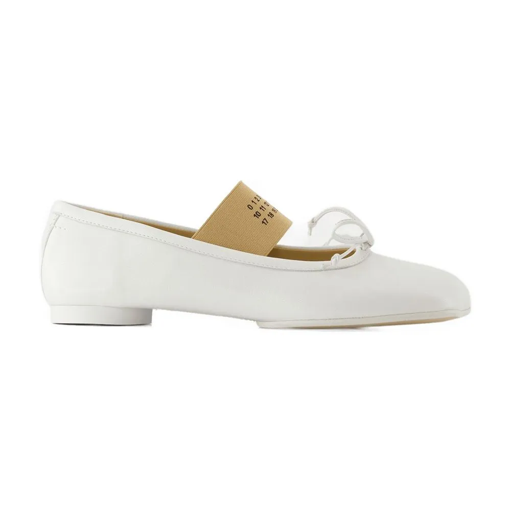 Ballerinas - Leather - White