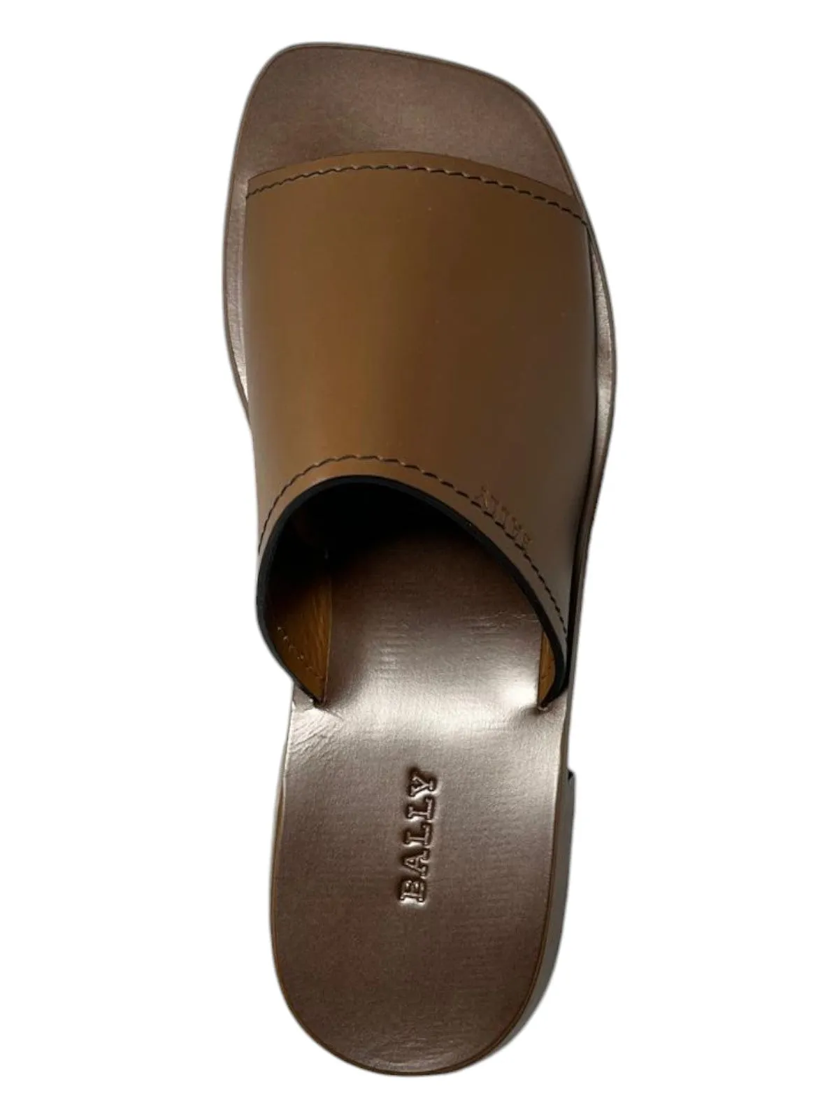 Bally Ofera 6225849 Ladies Cowboy Plain Leather Flat