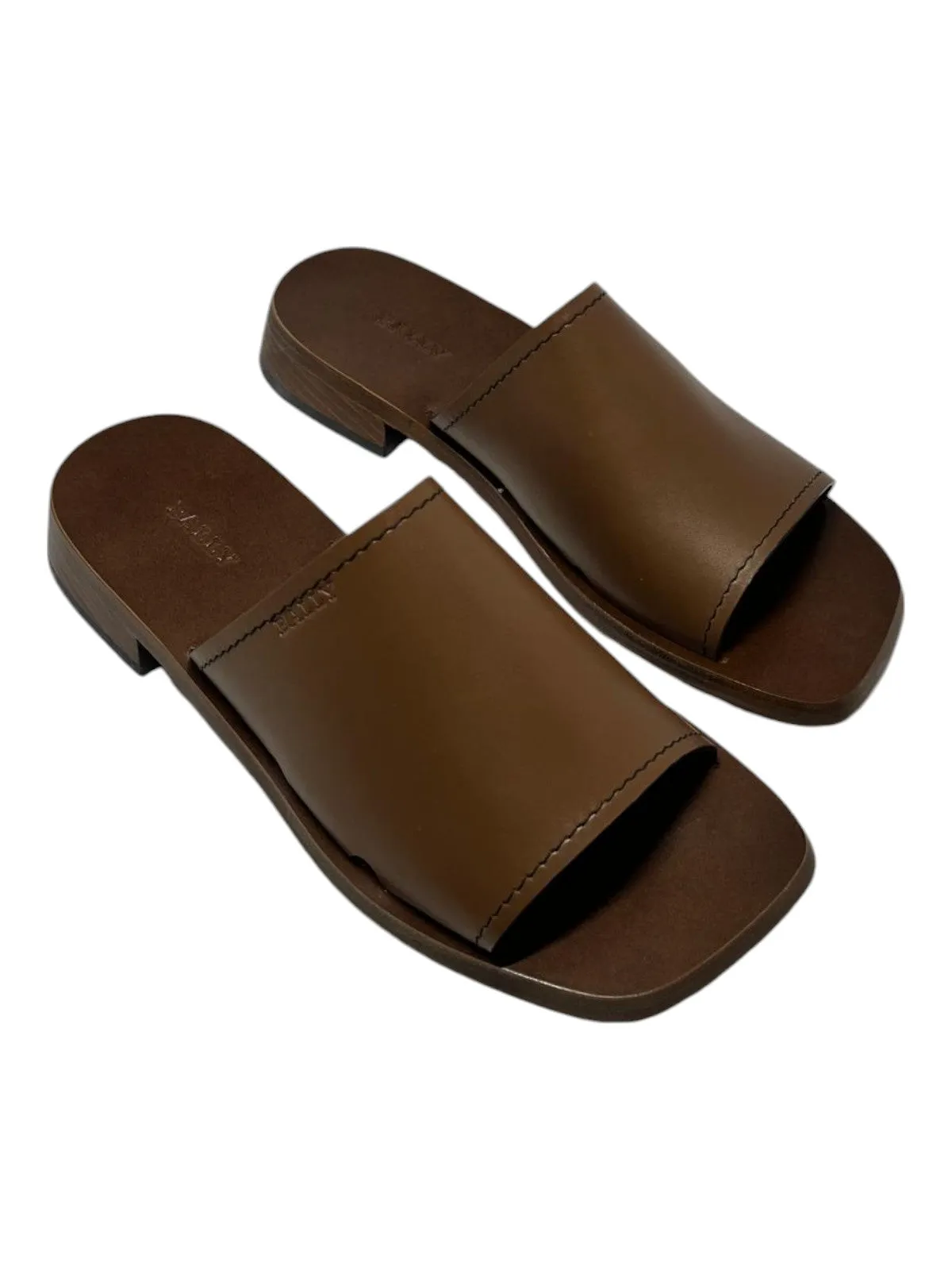 Bally Ofera 6225849 Ladies Cowboy Plain Leather Flat