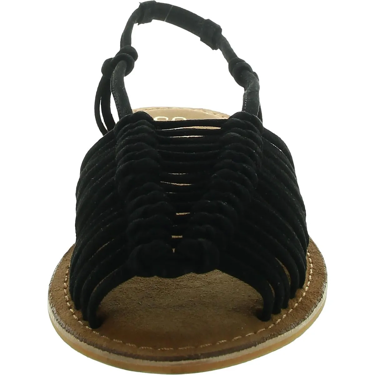 Beach Is Better Womens Strappy Suede Slingback Sandals