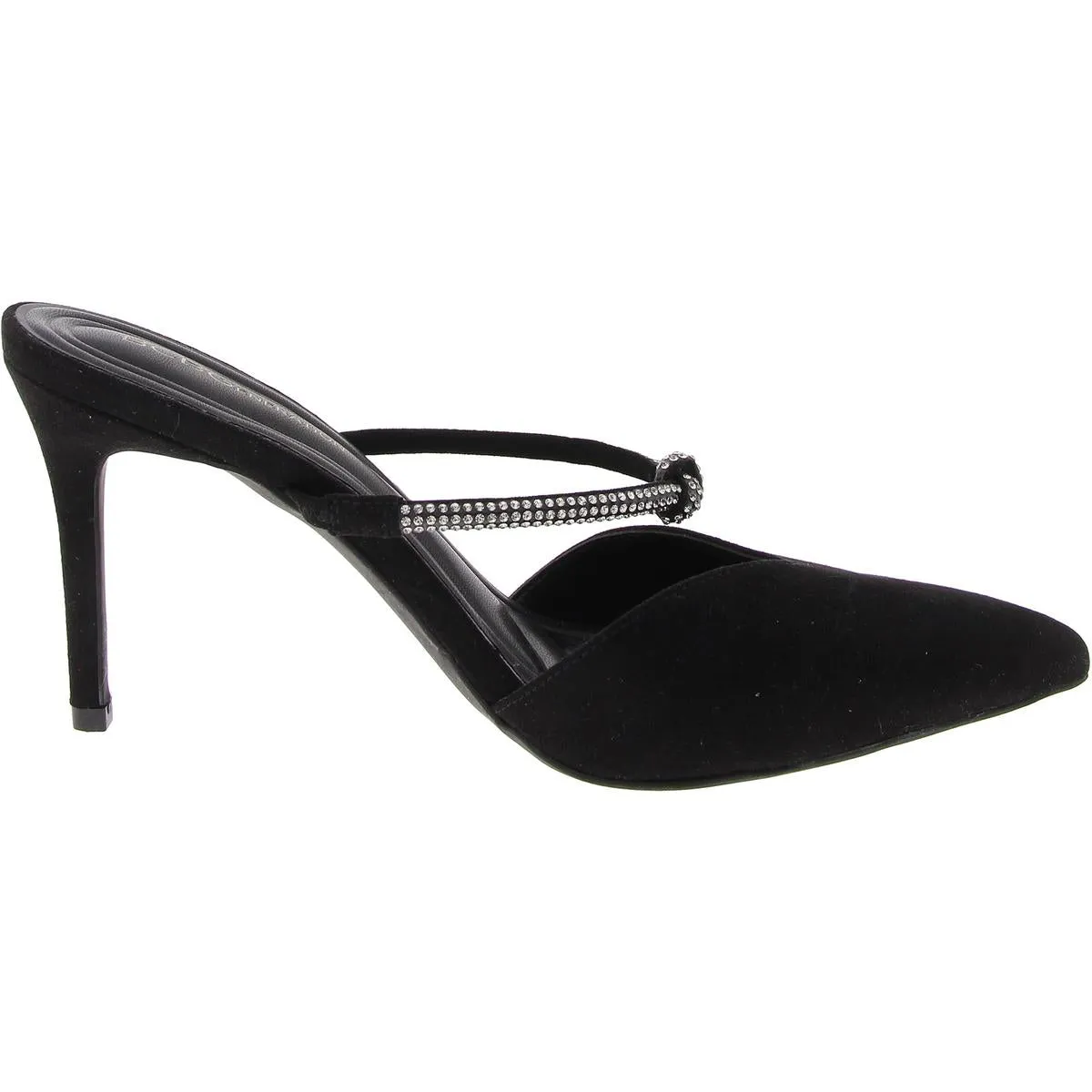 BERLA Womens Jeweled Manmade Slide