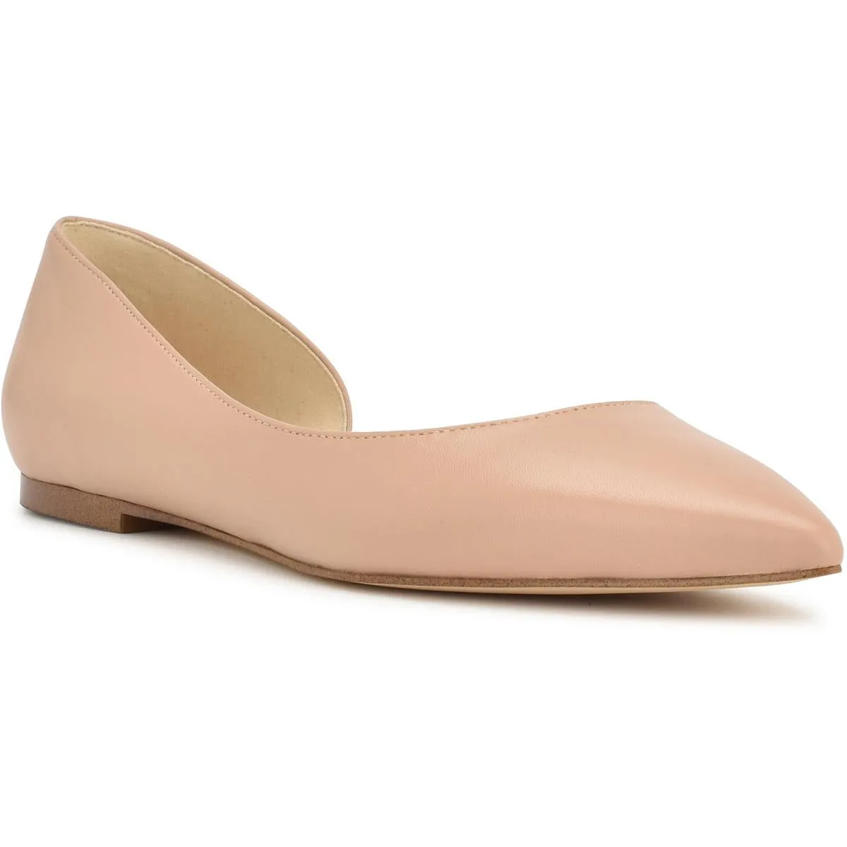 Blaha Womens Leather Embossed D'Orsay