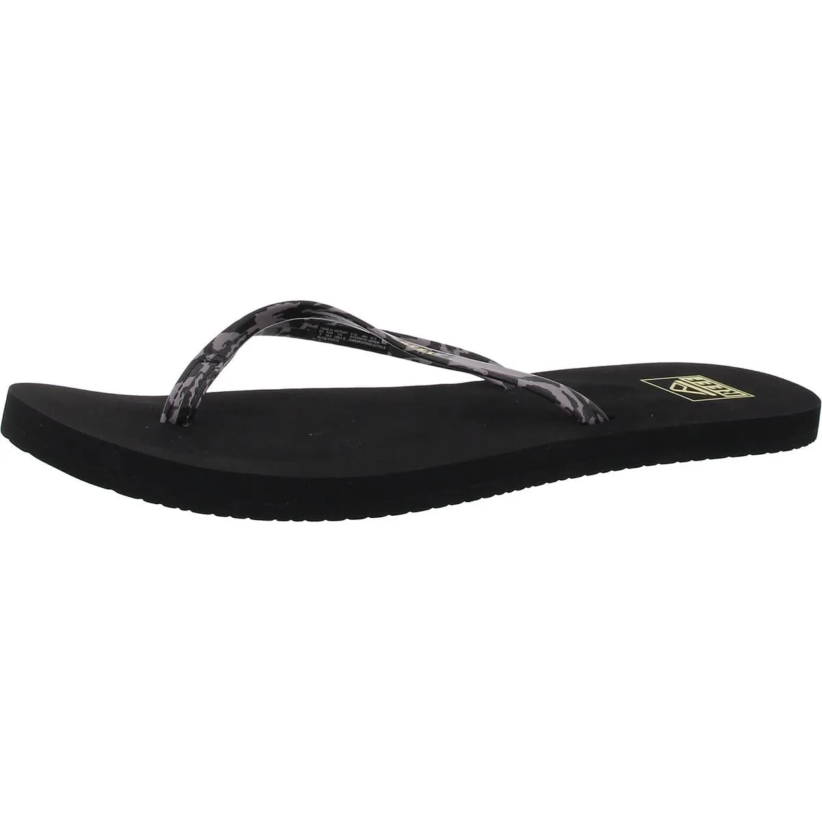 Bliss Nights Womens Faux Leather Flip-Flops