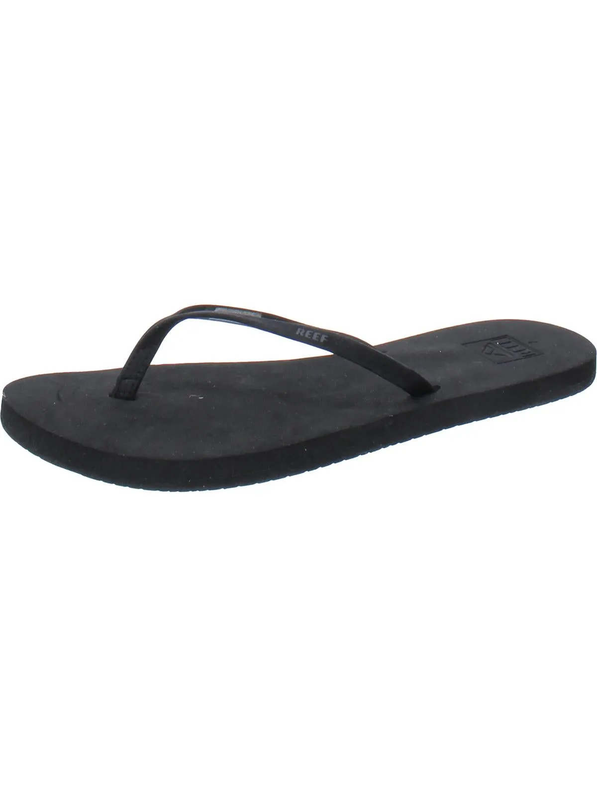 Bliss Nights Womens Faux Leather Flip-Flops