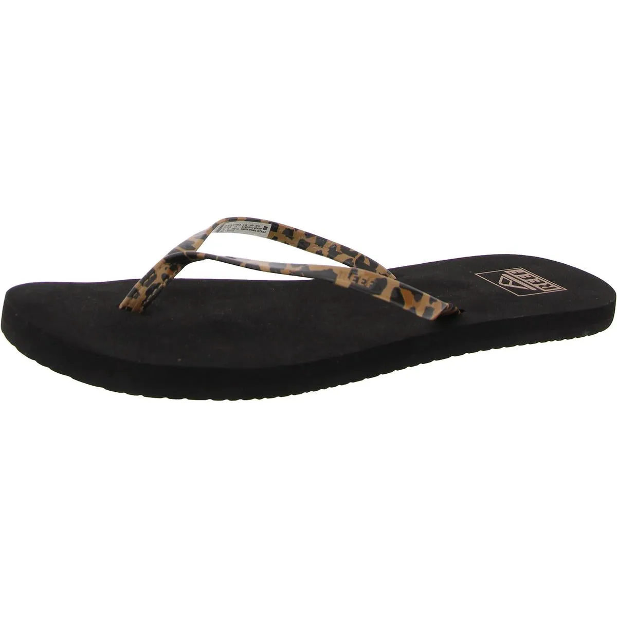 Bliss Nights Womens Faux Leather Flip-Flops