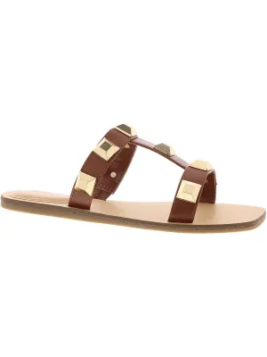 Bonis  Womens Laceless Slip On Slide Sandals