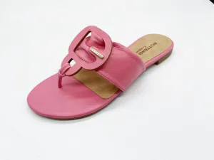 Botanda Comfort Thong Sandal In Rose Pink