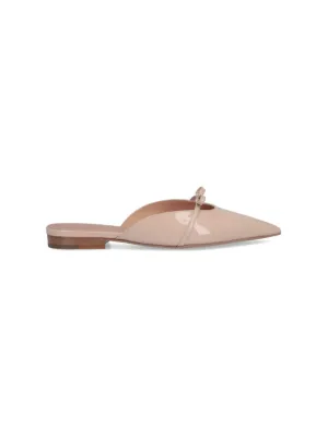 Bow Mules  Pink