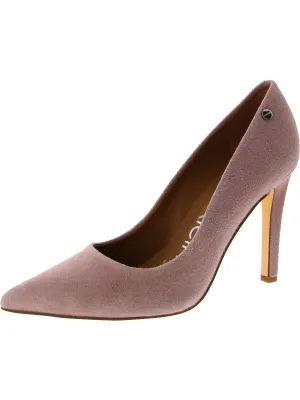 Brady Womens Suede Pointed Toe Pumps