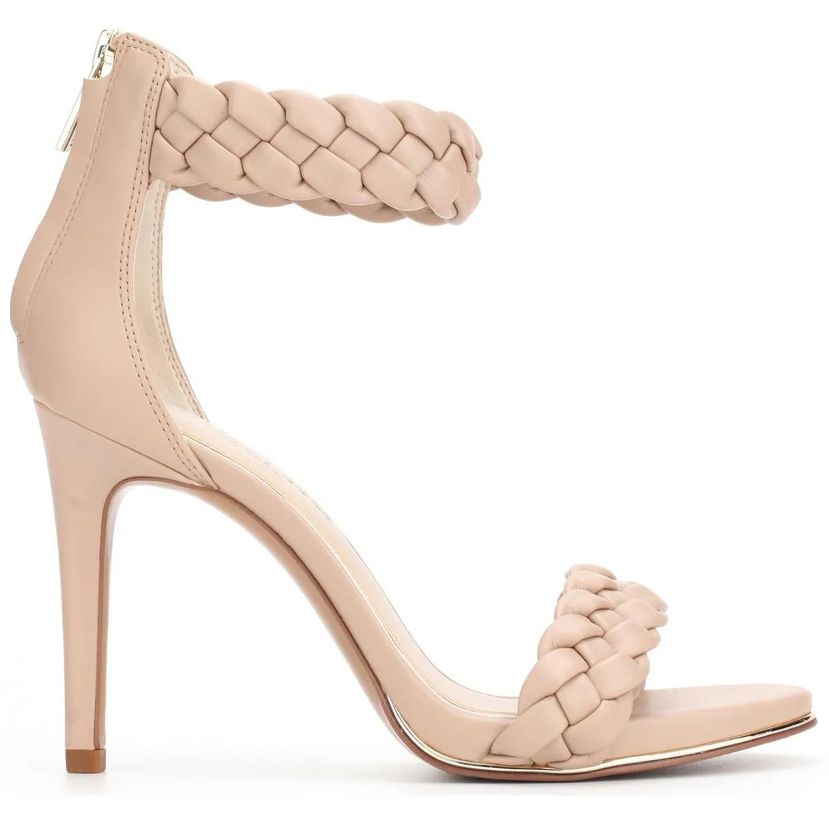 Brooke 95 Womens Faux Leather Almond Toe Pumps