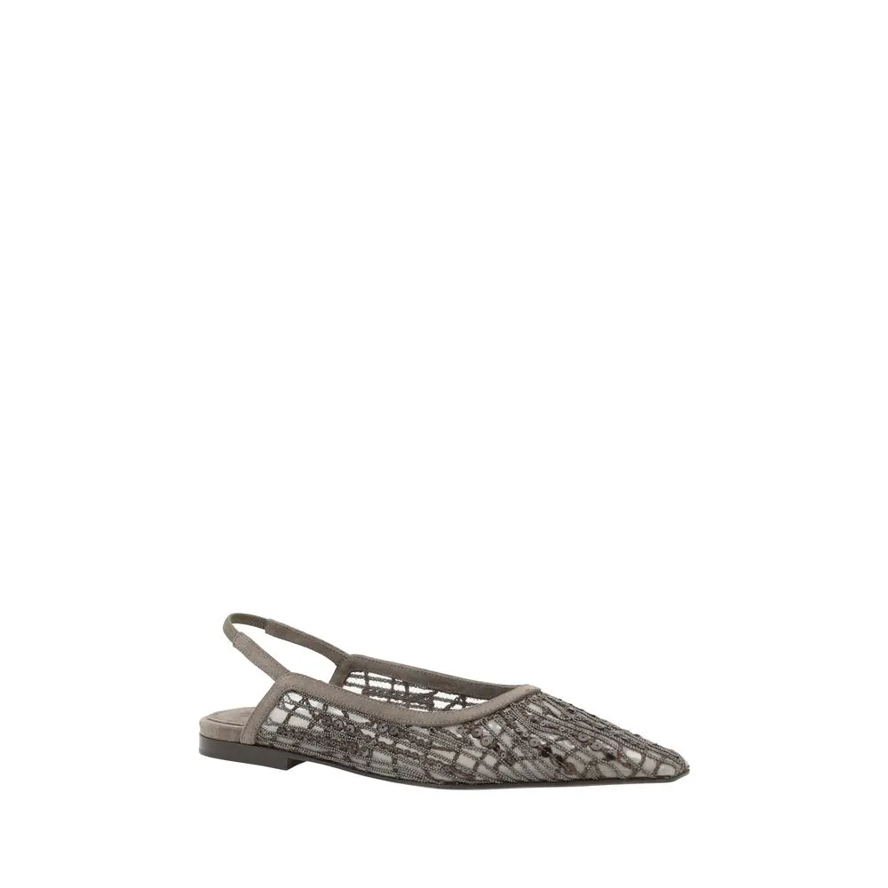 Brunello Cucinelli Adornment Women's Ballerinas