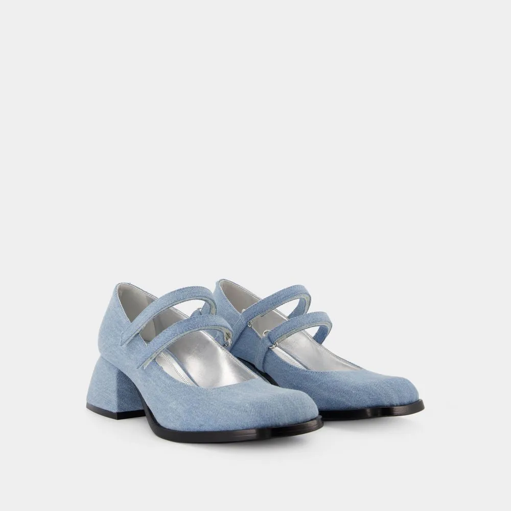 Bulla Bacara Pumps - Blue - Leather