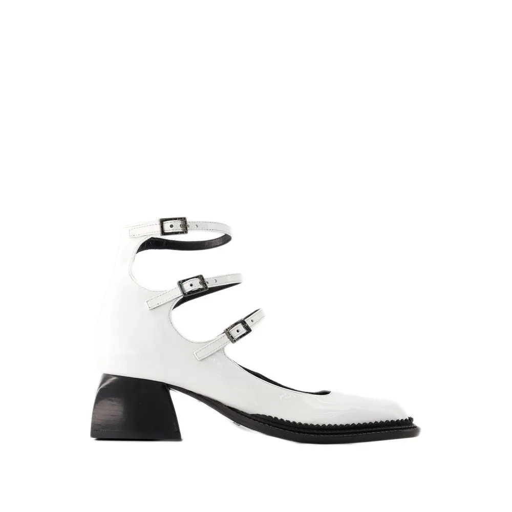 Bulla London Pumps - Leather - White