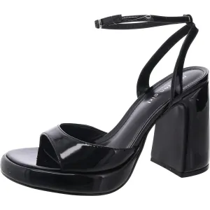 Caicos Womens Woven Platform Ankle Strap