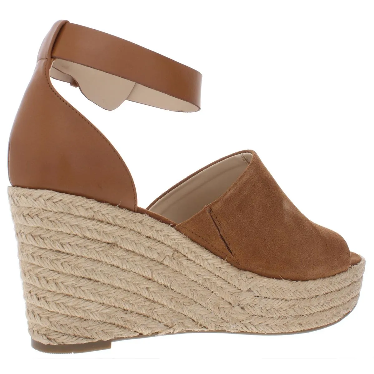 Cala Womens Suede Dressy Wedge Sandals