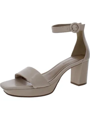Carla Womens Leather Heels