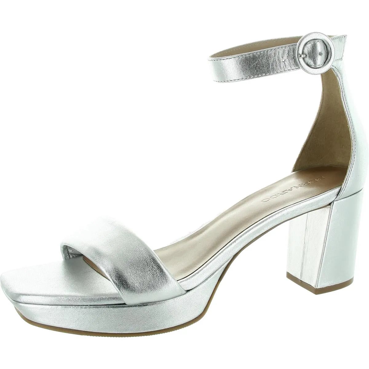 Carla Womens Leather Heels