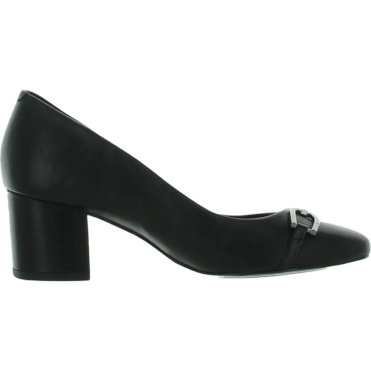 Carlla Womens Leather Slip On Pumps