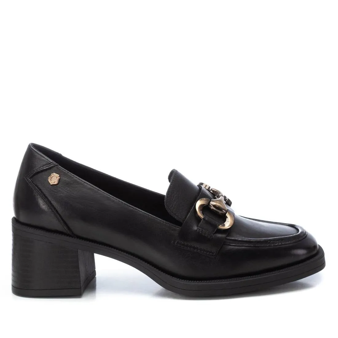 Carmela Leather Collection Women's Heeled Moccasins by Xti
