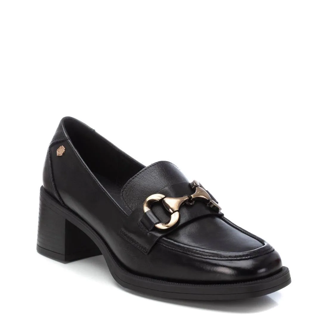 Carmela Leather Collection Women's Heeled Moccasins by Xti