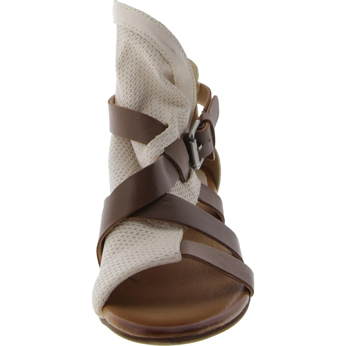 Cassidy Womens Faux Leather Strappy Gladiator Sandals