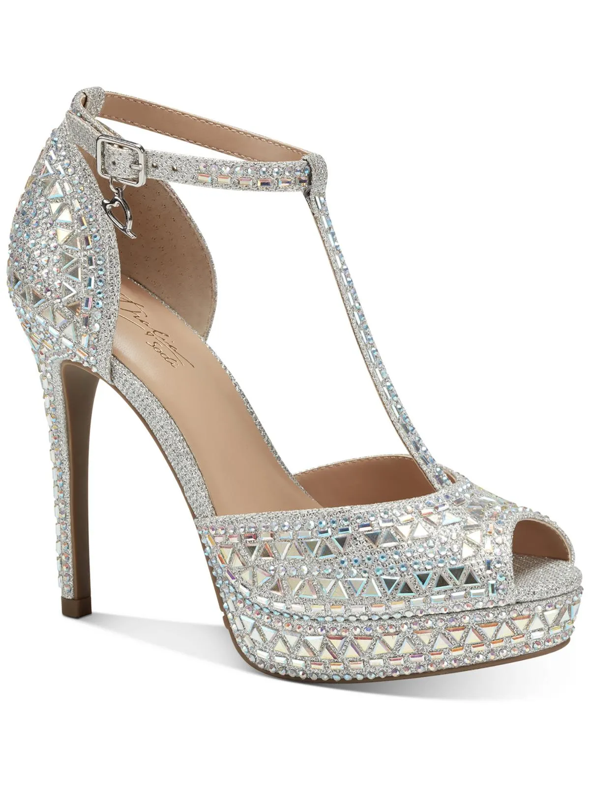 Chace Womens Platform Peep Toe Pumps
