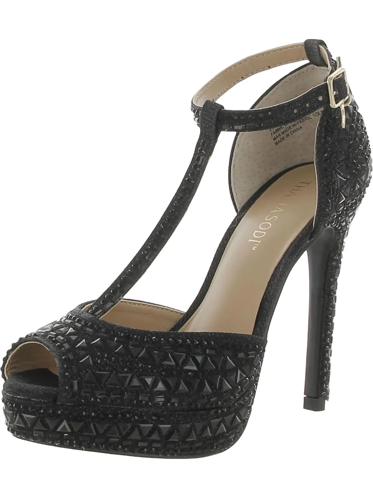 Chace Womens Platform Peep Toe Pumps