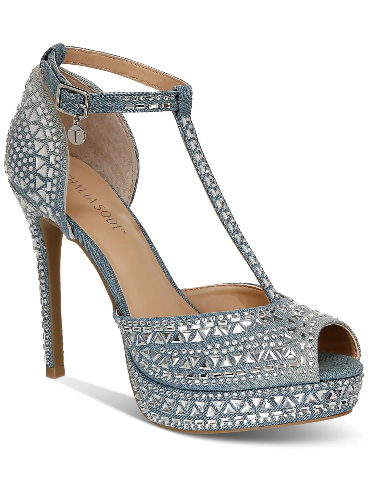 Chace Womens Platform Peep Toe Pumps