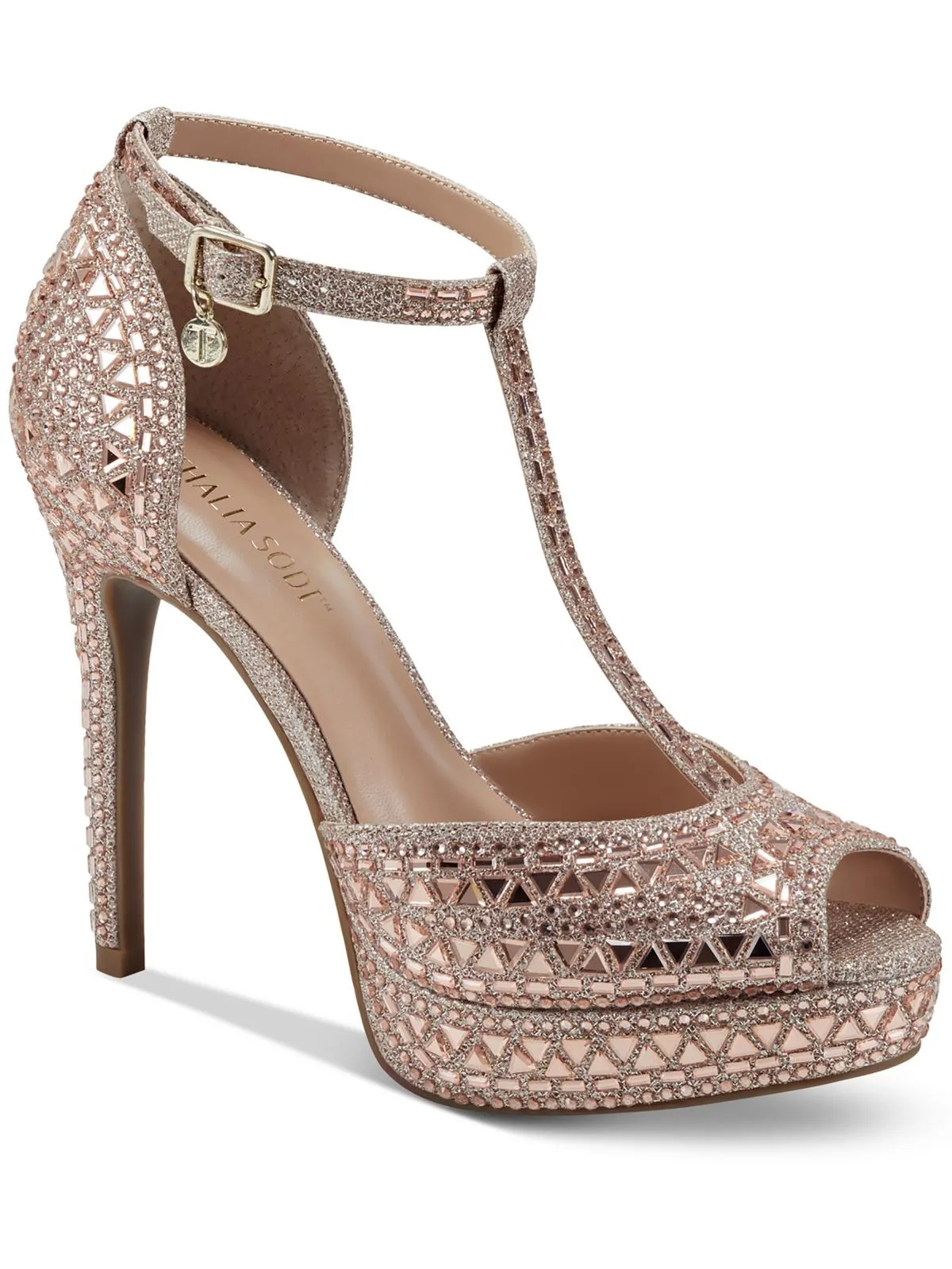 Chace Womens Platform Peep Toe Pumps